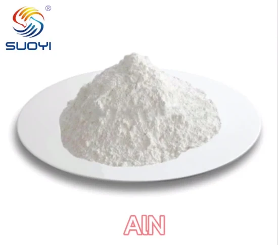 Pó de nitreto de alumínio termicamente condutor Micron Aln 5um 10um para cerâmica técnica, substratos termicamente condutores